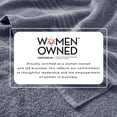 thumbnail image 6 of Great Bay Home Quick-Dry 100% Cotton 4 Pack Bath Towel Set, Chambray Blue., 6 of 6