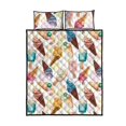 thumbnail image 5 of Juego de cama edredón con estampado de helados de colores, 5 of 5