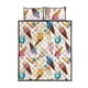 thumbnail image 5 of Juego de cama edredón con estampado de helados de colores, 5 of 5