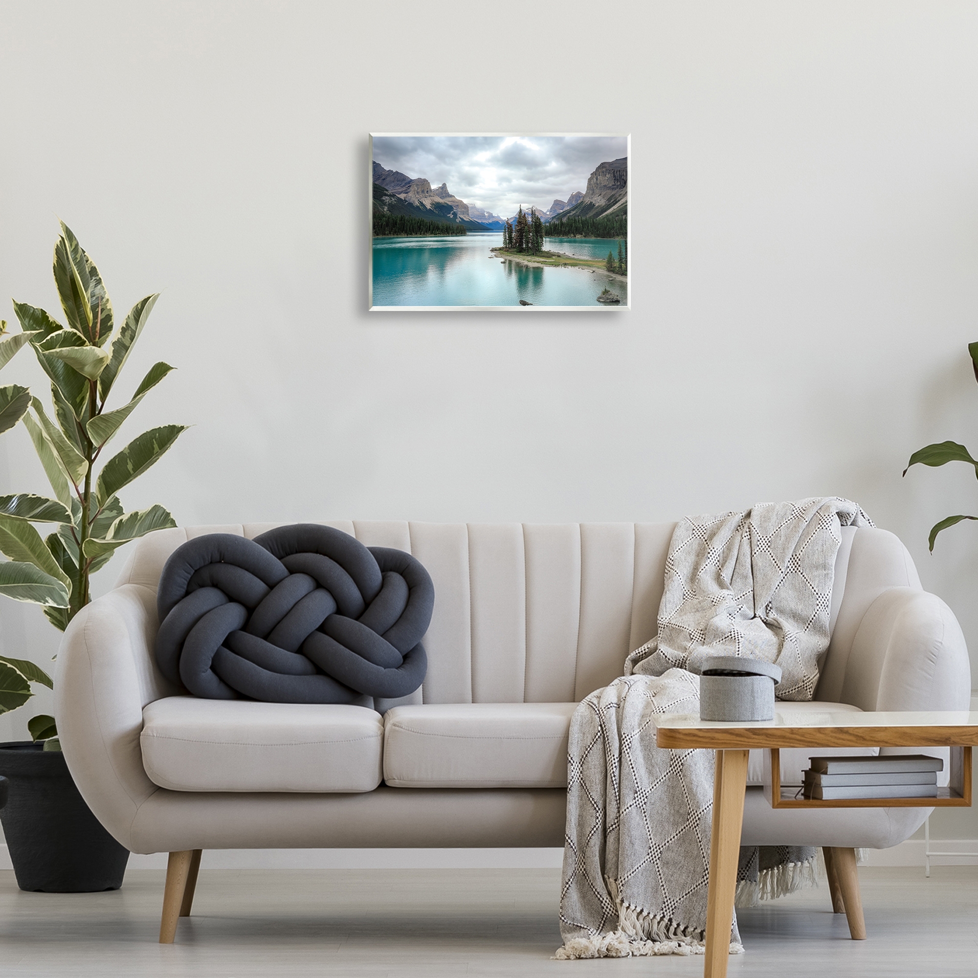 Stupell Industries Peninsula Vast Lake View Landscape & Nature Photography Unframed Art Print Wall Art, 19 x 13
