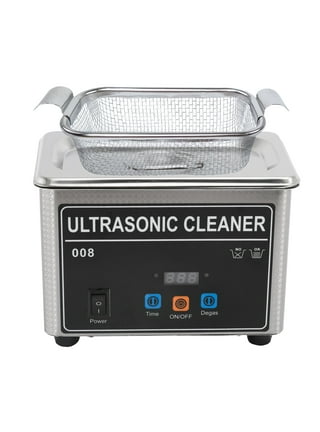 VEVORbrand Ultrasonic Cleaner, 15L 40kHz, with Digital Timer & Heater,  Professional Stainless Steel Ultrasonic Jewelry Cleaner for Glasses Watch  Rings