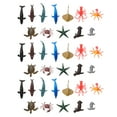 thumbnail image 2 of Jouet Animal Océan 3 Ensembles/36 Pcs Figurines d'Animaux Marins Simulation Jouets Réalistes Mini Modèles d'Animaux Marins pour Fêtes pour Enfants Tout-Petits, 2 of 8