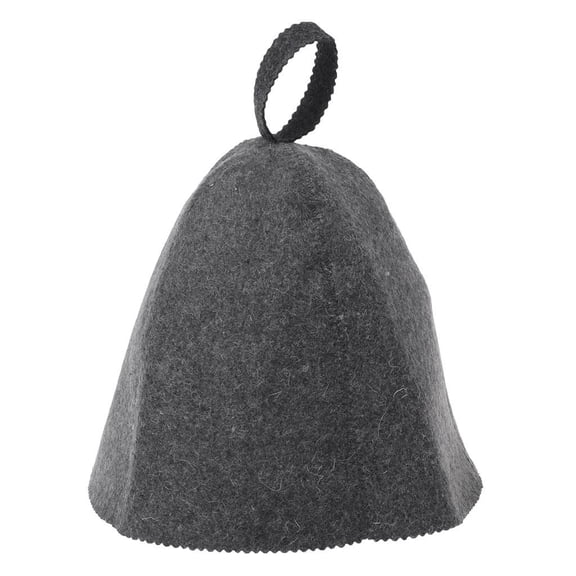 Giaone Wool Felt Sauna Hat Anti Heat Men and Women Classic Dark Color Style