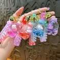 thumbnail image 2 of LLavero de Anime Kawaii Sanrio My Melody Kuromi Liquid Quicksand, bonito llavero de dibujos animados de Hello Kitty, accesorios de mochila, regalos, 2 of 5