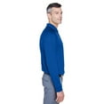 thumbnail image 3 of Harriton M211L Men's Advantage Long Sleeve Tactical Polo-True Royal-S, 3 of 3