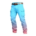 thumbnail image 3 of LILIYA Boys Outdoor Cargo Pants Hiking Trousers For Kids Youth Teenagers Sports Joggers Casual Wear Streetwear, 3 of 3