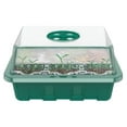 thumbnail image 1 of 12 Cells Planting Seed Tray Kit Germination Garden Grow Box, 1 of 11