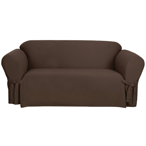Sure Fit Cotton Duck Sofa Slipcover