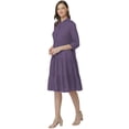 thumbnail image 2 of eloria Women Summer A-Line Button Down Casual Short Midi Dress Color: Flint2|Size: XL, 2 of 7
