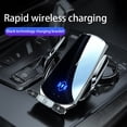 thumbnail image 5 of LSLJS Car Mount Charger, Auto Clamping Wireless Magnetic Charger for Car Air Vent, 15W Fast Charging 360°Rotatable Phone Mount Holder with Controllable LED Lights Universal Hands-Free Car Charger, 5 of 9