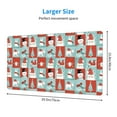 thumbnail image 2 of Naloa Warm Christmas Memories Gaming Mouse Pad Large Mouse Mat Long Extended Desk Pad Non-Slip Rubber Mice Pads Stitched Edges Thin Pad (16x29.5 Inch), 2 of 8