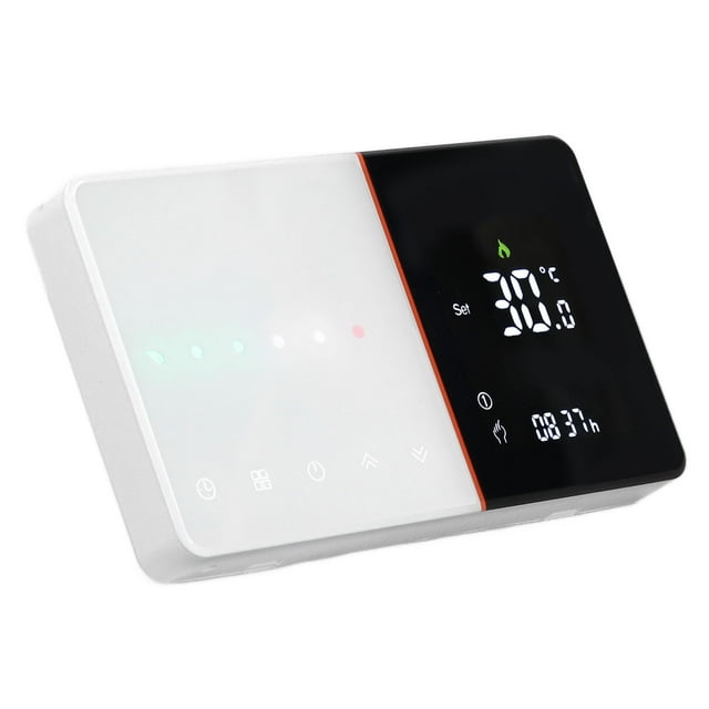 Lcd Négatif Lcd Écran Programmation Curseur Thermostat Wifi Commande Vocale Chaudière Chauffage Thermostat