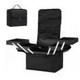 thumbnail image 1 of Maleta para maquillaje,cosmetiquera grande,estuche de maquillaje profesional,neceser maquillaje,caja de maquillaje,Estuche Organizador Belleza,Estuche de maquillaje portátil,impermeable,(negro), 1 of 7