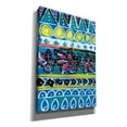 thumbnail image 2 of Epic Graffiti 'Pattern Painting I' by Linda Woods, Canvas Wall Art, 18"x26", 2 of 3