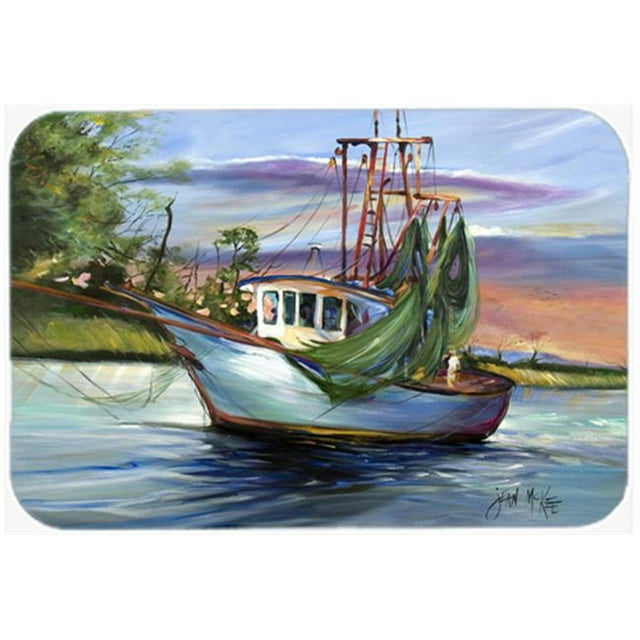 Jeannie Shrimp Boat Kitchen & Bath Mat, 24 x 36 in.