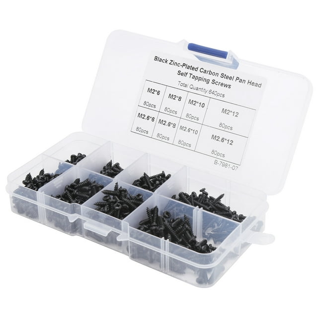 Pan Head Tapping Screws Set,, Replacing Damaged And Missing Screws Tapping Screws, Many Specifications Of M2 M2.6 For DIY