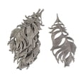 thumbnail image 2 of Piezas de Plata Colgante de Abalorios de Plumas Grandes Sunnimix DIY, 2 of 8
