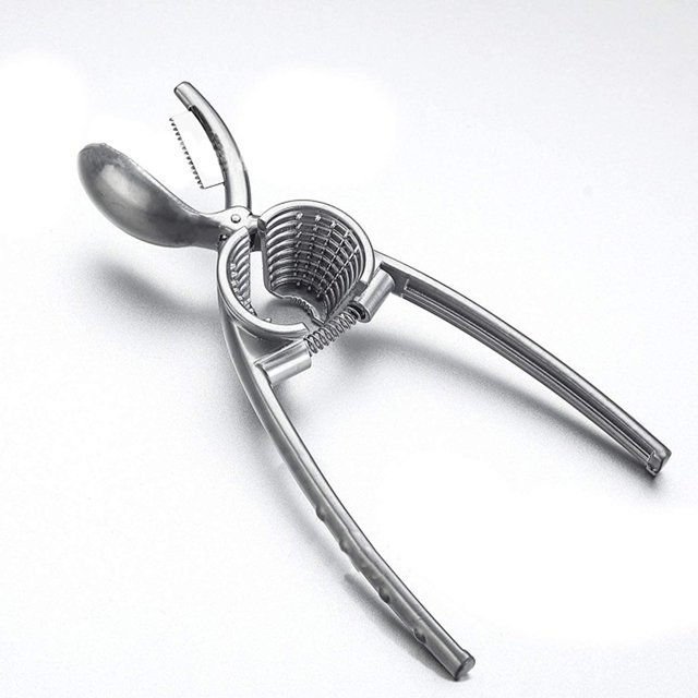 Alicates para abrir nueces 2 en 1, alicates para galletas de castañas, alicates multifuncionales de metal para galletas de castañas, duraderos, de alta calidad, cómodos para la cocina del hogar