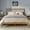 Caramel, variant on Walker Edison Transitional Solid Wood Platform Queen Bed, Caramel