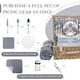 thumbnail image 5 of Cesta de picnic Neti Neti de mimbre para 4 personas con hielera y manta, 5 of 7