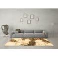 thumbnail image 3 of Ahgly Company Indoor Rectangle Abstract Brown Modern Area Rugs, 2' x 4', 3 of 4