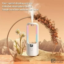 5-Speed Aroma Diffuser With Color Lights, 50ml Essential Oil Diffuser USB Rechargeable, Wall Mount Or Desktop Air Freshener For Home Office,Diffuser Machine,funny