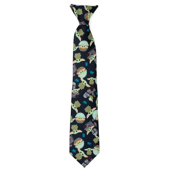 Mando Grogu Navy Boy's Tie