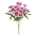 thumbnail image 2 of Hometravel Artificial Pansy Flowers, Creative Silk Floral Ornaments, Faux Plant Decor For Wedding Hotel Home Arrangement, 2 of 5