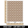 thumbnail image 2 of Indiana State Silhouette 200+ Round Stickers - Brown - Gloss Finish - 0.50" Size, 2 of 3