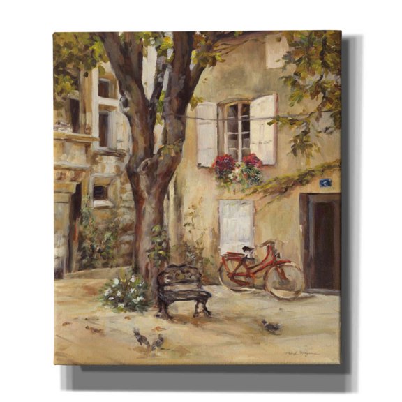 Epic Graffiti 'Provence Village I' by Marilyn Hageman, Canvas Wall Art, 26"x30"