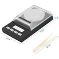 thumbnail image 5 of nipocaio Digital Milligram Scale 50g/ 0.001g, Portable Jewelry Scale With Lcd Backlit,micro Scale, Electronic Weighing Scales, 5 of 5