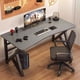 thumbnail image 5 of Free Shipping Standing Office Desk Monitor Bedroom European Setup Computer Desks Writing Black Mesa De Escritorio Furnitures My Lux Decor Round, 5 of 26