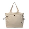 thumbnail image 1 of Bolso de mano casual Color sólido Bolso de hombro de moda Bolso con cordón para mujer, 1 of 9