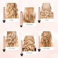 thumbnail image 4 of Bestope Travel Size Professional 1.25" Barrels Instant Heat-Up Ceramic Hair Curling Wand with LCD & Temperature Adjustment, Anti-Static Technology, Black, 4 of 8