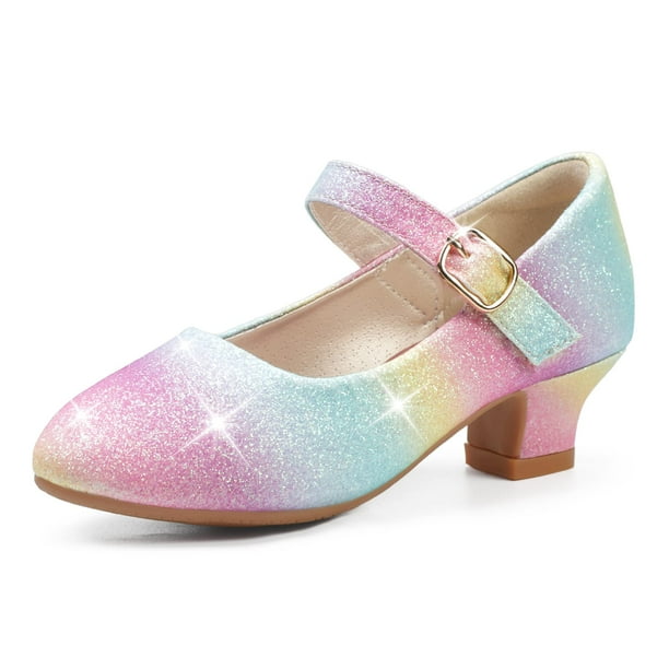 Zapatos de vestir PANDANINJIA Molly Mary Jane Tacones para niñas