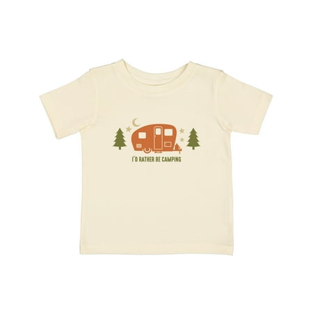

Inktastic Rather Be Camping C3 Gift Baby Boy or Baby Girl T-Shirt