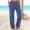 *Blue, variant on ClodeEU Womens Mid Waist Sweatpants , Elastic Waist Wide Leg Pant with Pockets,Casual Loose Trousers Blue,Womens Plus S