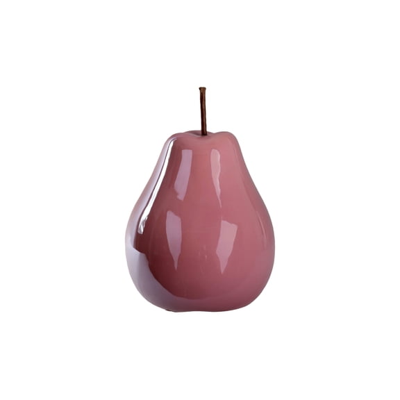 Urban Trends Collection: Ceramic Pear Figurine Finish Peach