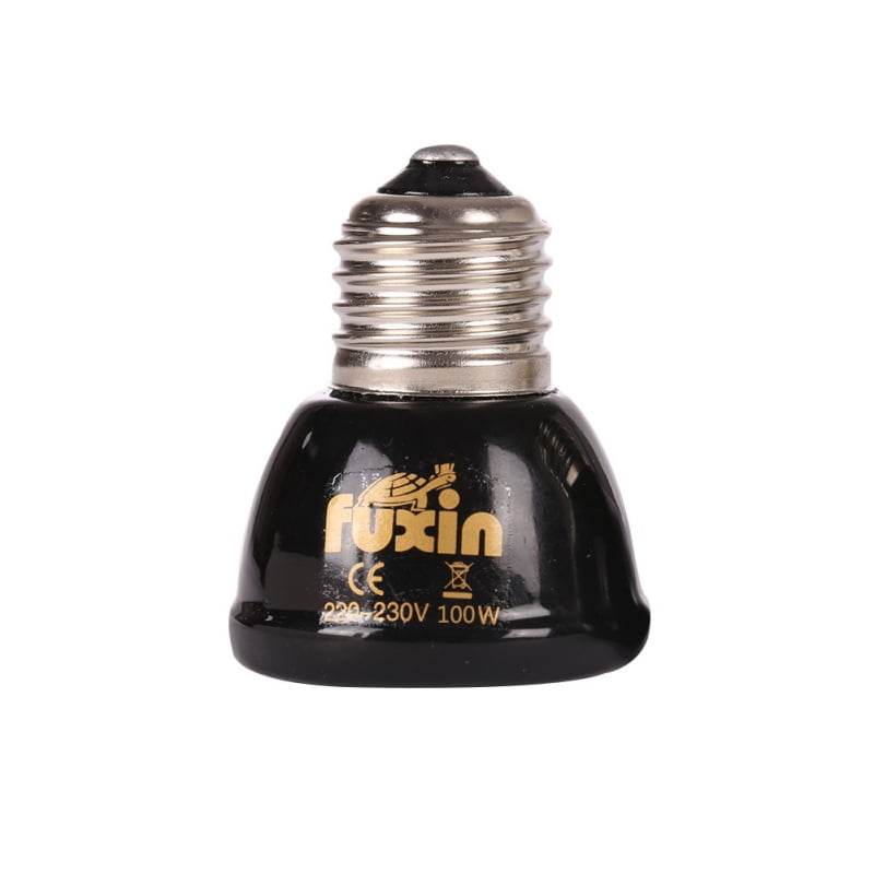 220V Mini Infrared Ceramic Emitter Heat Lamp Light Bulb for Reptile Pet Brooder 