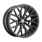 Asanti Black Aluminum Rim ABL-21 LEO 20X10.5in Matte Graphite Finish, ABL21-20055238MG