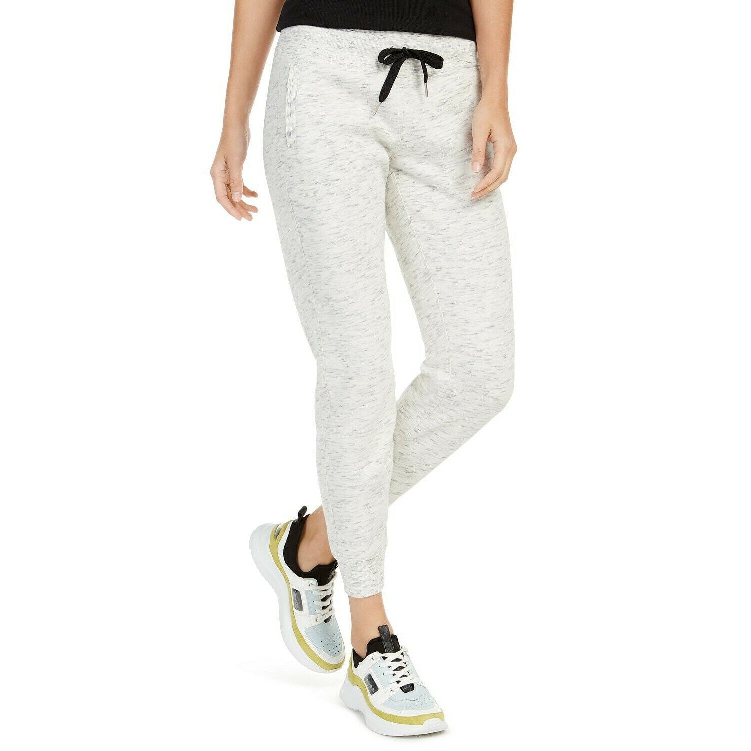Calvin klein neon logo band hotsell jogger pant