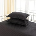 thumbnail image 3 of 5 Piece Daybed Cover Set Twin Daybed Bedding Sets for All Season Lightweight Daybed Comforter with Matching Shams&Decorative Pillows, Double Sided-Quilting Day Bed Cover,39"x75",Black, 3 of 14