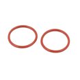 thumbnail image 2 of 20 piezas de anillo de sellado de goma mini O-ring resistente al calor y al aceite de 1.5 mm de grosor, 20 mm de diámetro exterior, rojo, 2 of 2