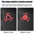 thumbnail image 5 of EGNMCR Automotive Start Button Rotating Protective Cover General Interior Start Button Protector Accessories Suitable For Ordinary Vehicle Plastics button protective cover, 5 of 5