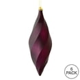 thumbnail image 2 of Vickerman M183126M 8 Po. Ornement Tourbillon Mat Prune 6 par Sac, 2 of 3