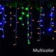thumbnail image 5 of 5M 16.4ft Droop 0.4m 0.5m 0.6m LED String Lights Curtain Icicle Garland for Christmas Holiday Wedding Party Outdoor Decoration, 5 of 5