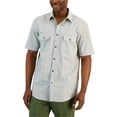 thumbnail image 1 of Alfani Mens Warren Button Up Shirt, medgreen, XL Neck, 1 of 1