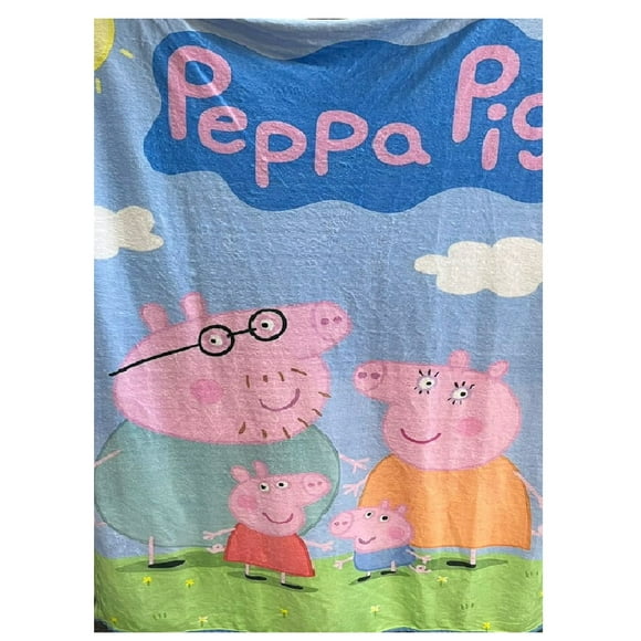 Exclusiva! Cobija Frazada Ultra Suave Peppa Pig