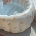 Inflatable Baby Bath Tub Cartoon Shaped Prevent Slipping Thicken PVC