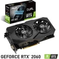 thumbnail image 1 of Tarjeta de Video Asus  GeForce RTX 2060 OC EVO 6GB GDDR6 DUAL-RTX2060-O6G-EVO, 1 of 3